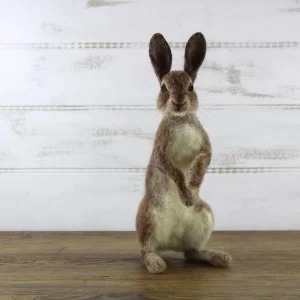 Image of Romeo the Rabbit needle felted figure